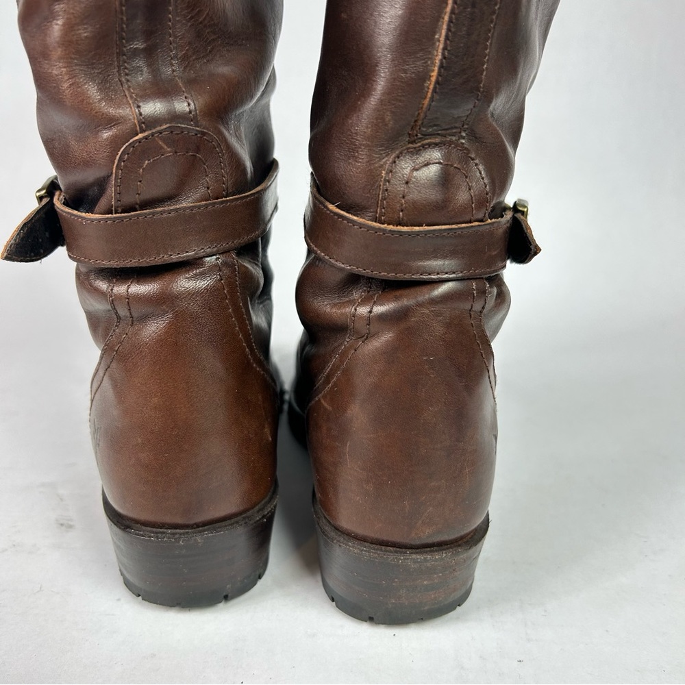 Frye Dorado Rabbit Fur Lug Riding Boost 7 - Picture 3 of 12